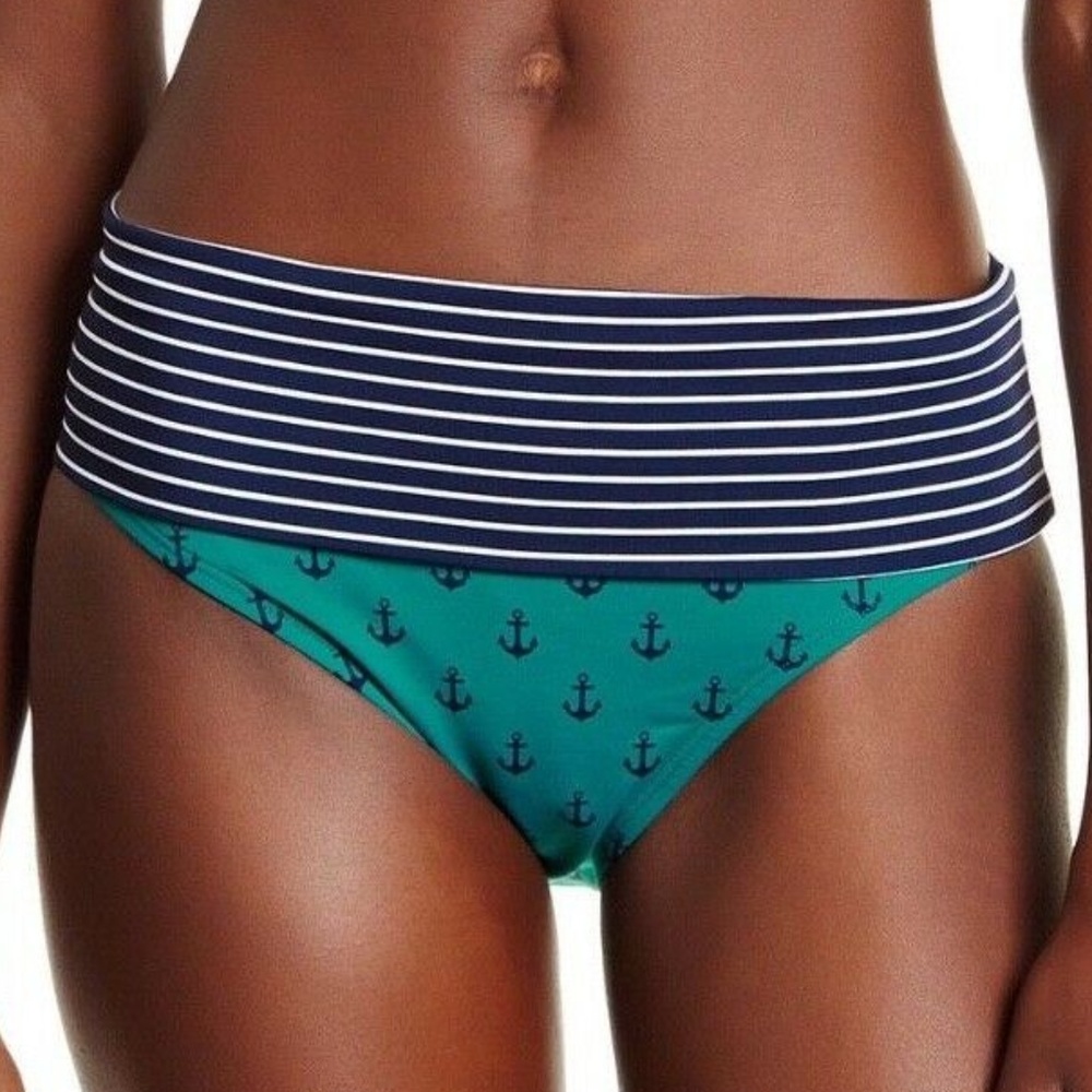 Tommy Bahama Anchors Away Fold Over Bikini Bottoms